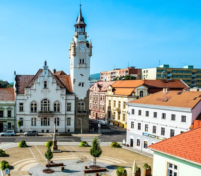 Lovosice, pohled na Lovoš a okolí